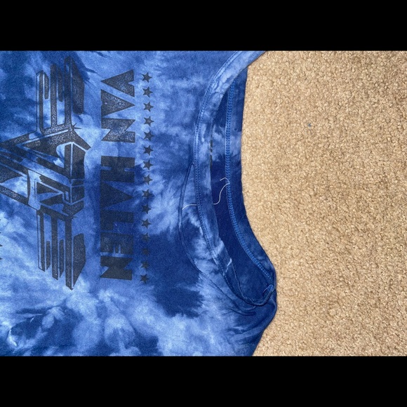 Tie Dye Navy Graphic Tee - Picture 3 of 4